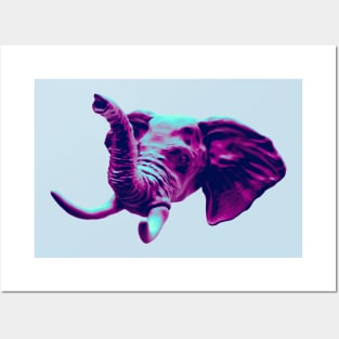 Colorful Elephant Posters and Art